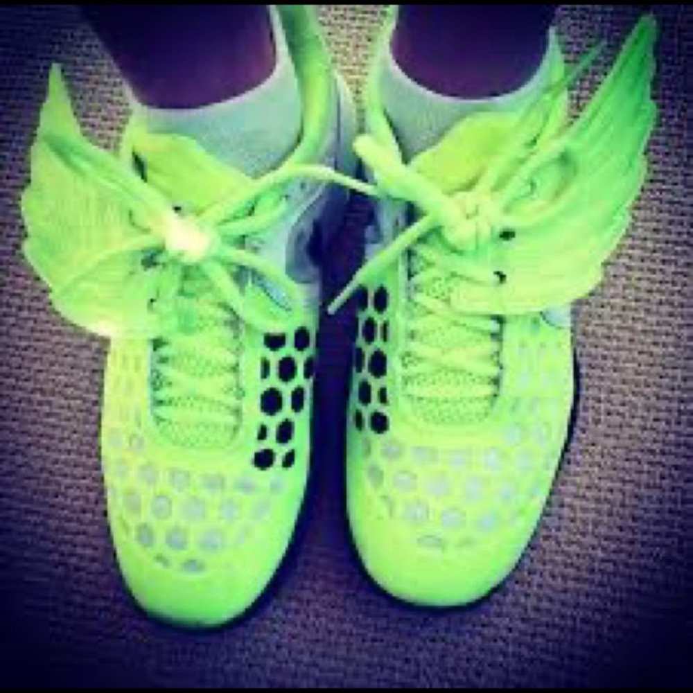Kids 🛼 Metallic Green Shoe Sneaker Skate Accessories